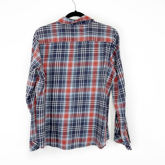 Natural Reflections plaid button down - Picture 5 of 5